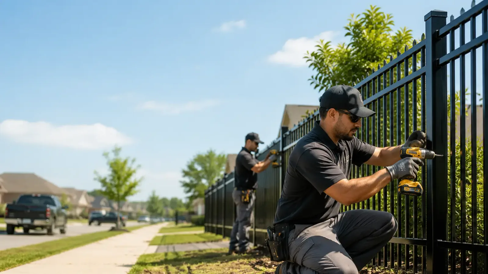 Metal Fence Installation in Harbinger, NC